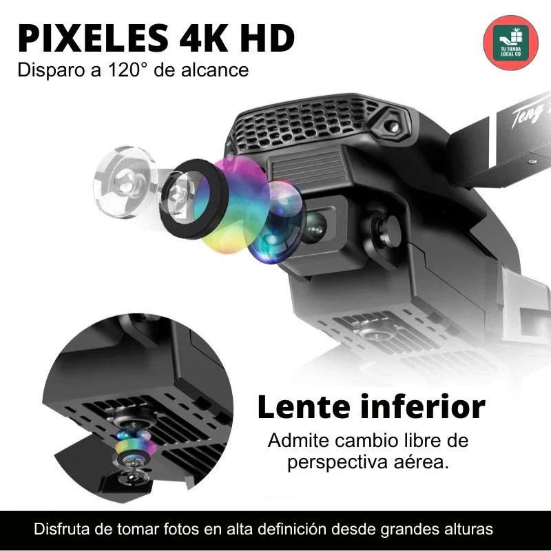 NUEVO DRONE W8 PRO MAX 2025 CON INTELIGENCIA ARTIFICIAL + ESTUCHE DE REGALO 🎁