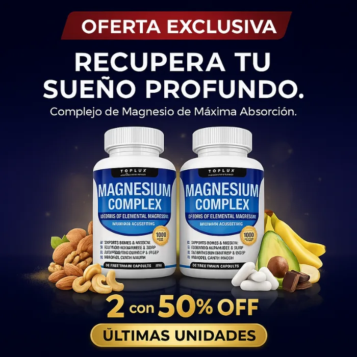 Magnesium Complex 1000 mg con envío gratis a toda Colombia.