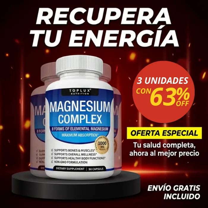 Magnesium Complex 1000 mg con envío gratis a toda Colombia.