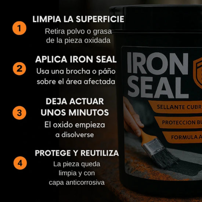 Iron Seal Reparacion - Elimina y previene el óxido 🔥