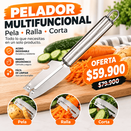 Pelador Rallador Multifuncional con envío gratis