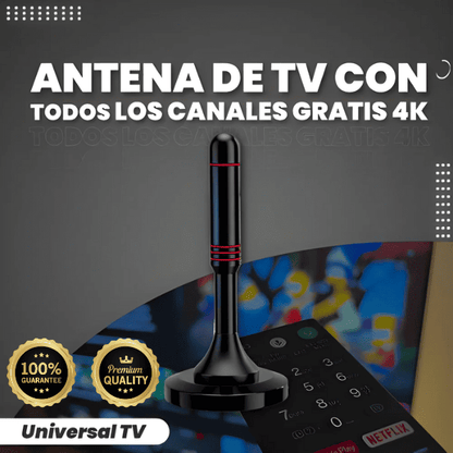 Disfruta de TV gratis con la Antena TDT 🎥