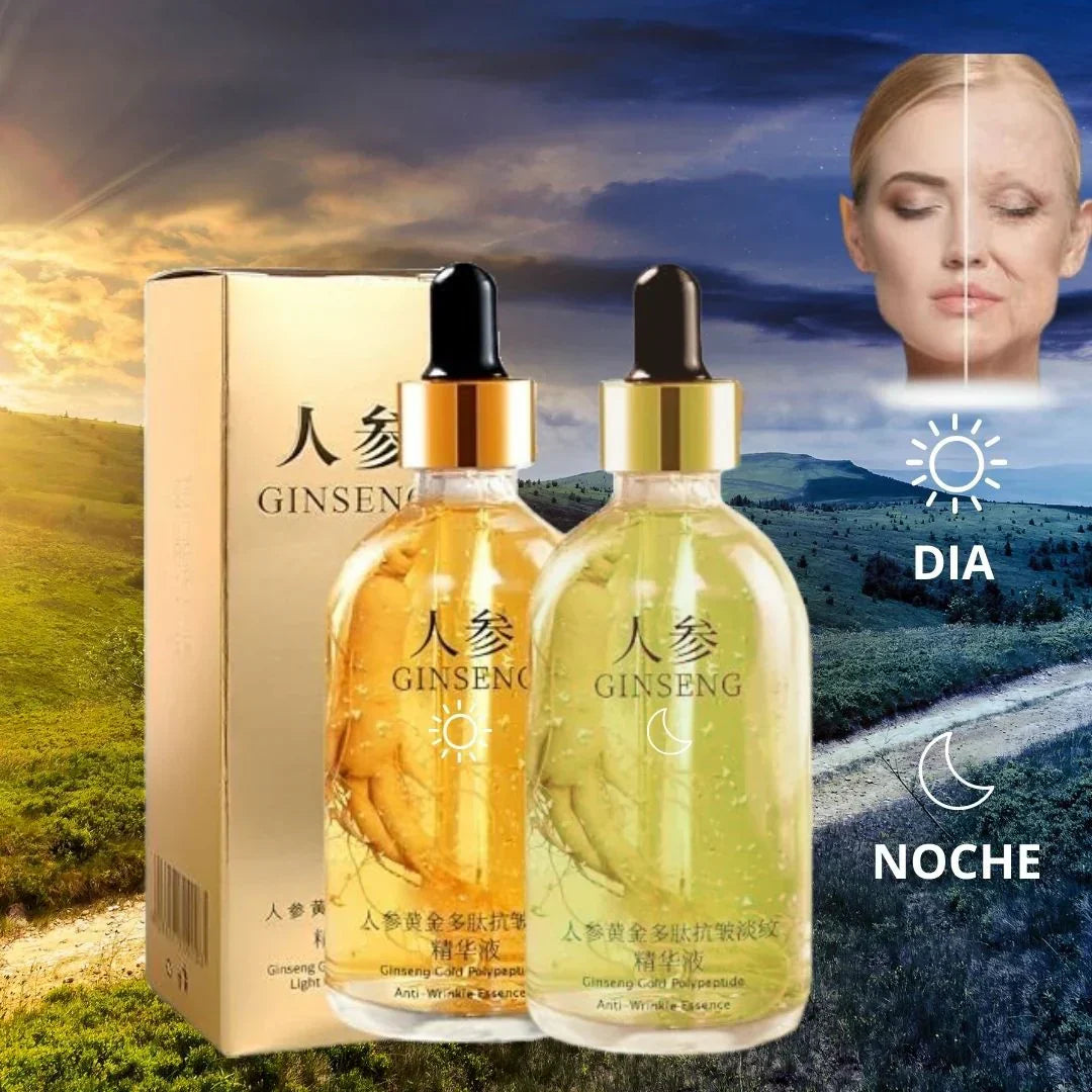 Promoción Cierre de Tienda: 2x1 Sérum Ginseng Antiarrugas ORIGINAL + Envío GRATIS. 🚚